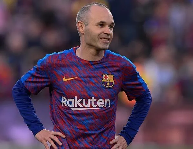 Inıesta kramponları astı