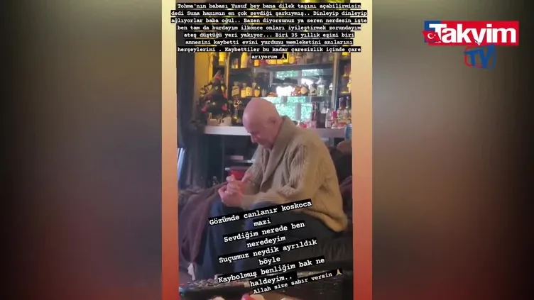 Seren Serengil sevgilisi Mustafa Tohma'nın babasını gözyaşları içinde paylaştı! Bu paylaşıma kimse kayıtsız kalamadı