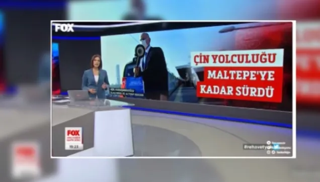 FOX TV yalanda sınır tanımıyor: Çin’e giden ilk ihracat trenini Maltepe’de durdurdular!