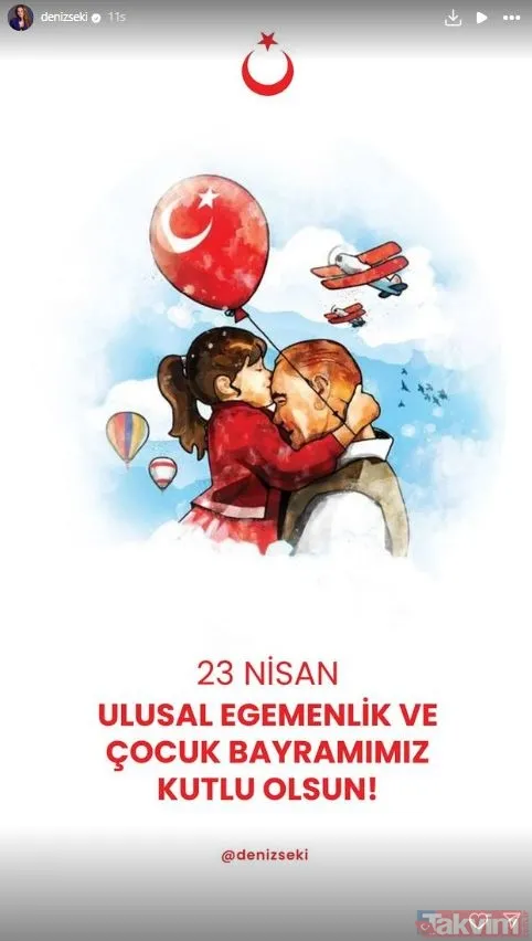 Ünlü isimlerden 23 Nisan Ulusal Egemenlik ve Çocuk Bayramı paylaşımları! Kim çocukluğunu kimi çocuğunu paylaştı - 24