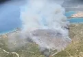İzmir Karaburun'da yangın
