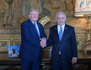 ABD’nin eski Başkanı Trump katil İsrail’in Başbakanı Netanyahu ile görüştü
