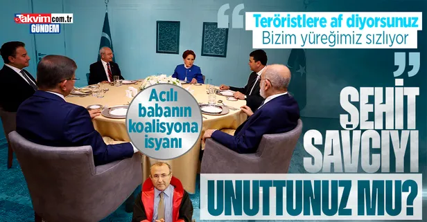 Şehit Savcı Mehmet Selim Kiraz'ın babasından terör ortaklığına tepki: Koltuk uğruna devleti satma peşindeler