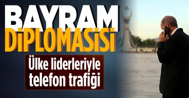 SON DAKİKA: Başkan Recep Tayyip Erdoğan’ın Kurban Bayramı trafiği! Birçok ülke lideriyle bayramlaştı