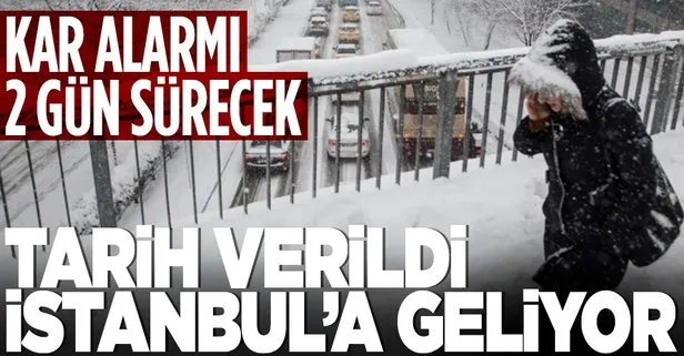 HAVA DURUMU | Meteorolojiden İstanbul için kar alarmı! Tarih verildi çok kuvvetli geliyor | 6-10 Mart