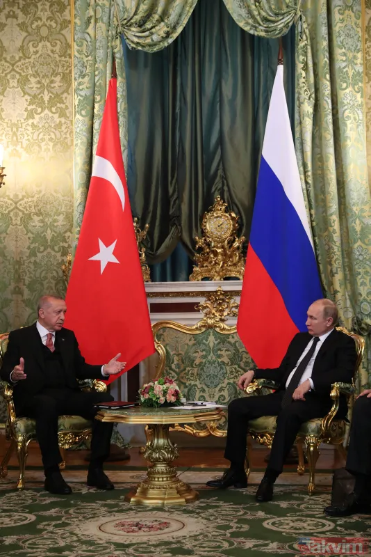 Başkan Erdoğan Moskova’da! Putin ile bir araya geldi - 34