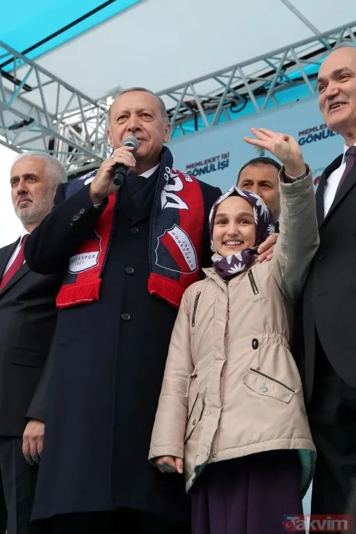 Başkan Erdoğan'a Düzce'de sevgi seli! - 25