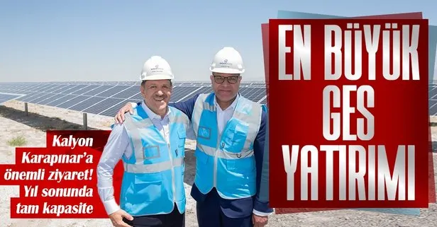 Kalyon Karapınar’a önemli ziyaretçi