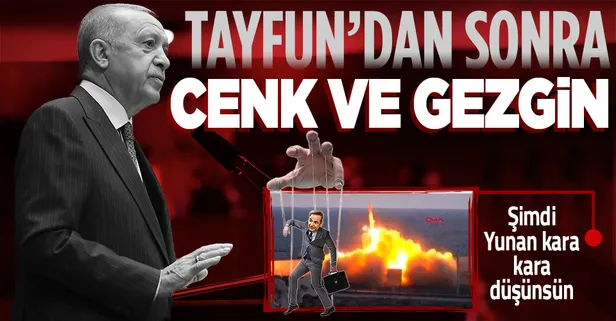 Başkan Recep Tayyip Erdoğan'dan Tayfun füzesi sonrası Cenk ve Gezgin müjdesi