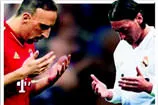 Mesut ve Ribery’den final duası