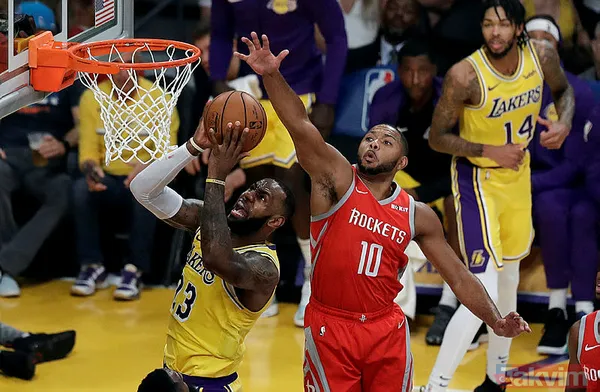 Los Angeles Lakers - Houston Rockets maçında kavga! - 17