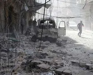 Katil Esad ve Rusya’dan ağır bombardıman