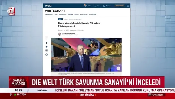 Alman Die Welt'ten Türkiye'nin savunma sanayisine büyük övgü! Kızılelma, MMU, Fırtına Obüs'ü... Hepsine hayran kaldılar