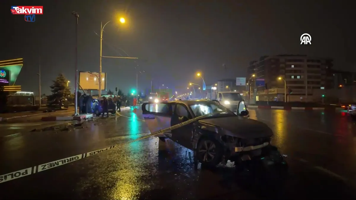 Malatya Yeşilyurt'ta feci kaza: 1 ölü