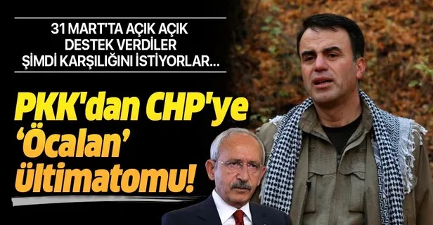 PKK'dan CHP'ye Öcalan ültimatomu!