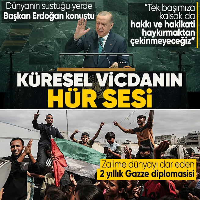 Dünya Gazze diplomasisini konuşuyor! Küresel vicdanın sesi Umudun Anahtarı Erdoğan