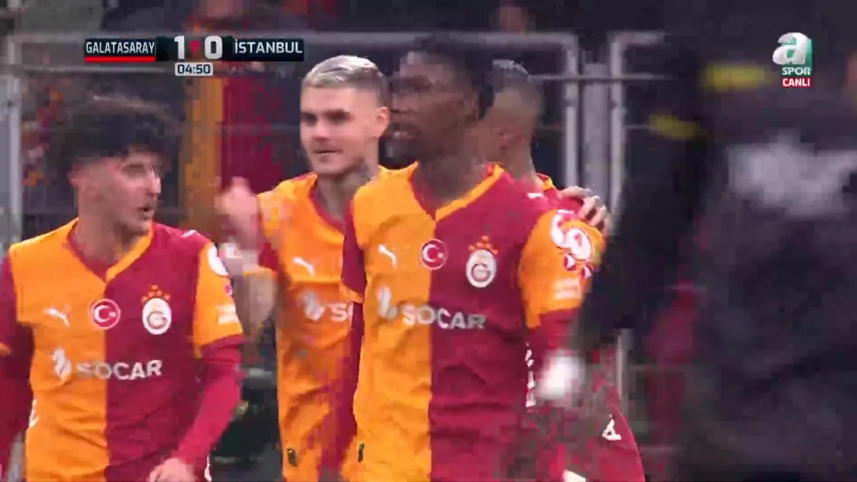 GOL | Galatasaray 1-0 İstanbulspor