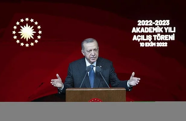 Başkan Erdoğan'dan 2022-2023 Yükseköğretim Akademik Yıl Açılış Töreni'nde önemli açıklamalar-8