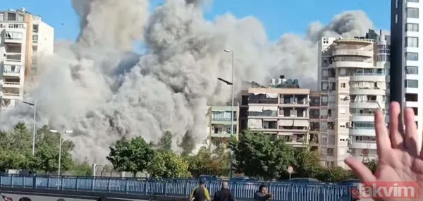 İsrail'den Beyrut'un kalbine alçak saldırı! Yine sivilleri hedef aldılar: Dehşet veren görüntüler - 5