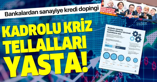 Bankalar kredi musluklarını açtı! En fazla kredi o sektöre!