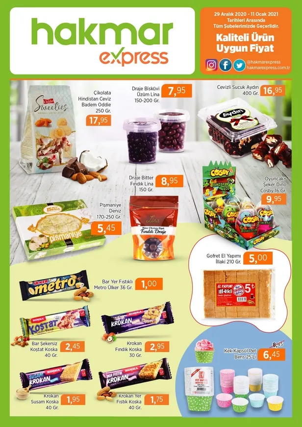 Hakmar Express aktüel indirimleri! Hakmar 11 Ocak 2021 kataloğu!-4