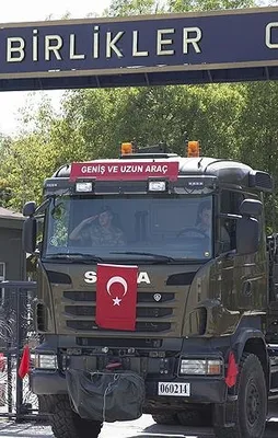 Askeri birliklerin taşınmasında sona doğru