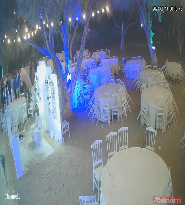 Düğün salonu karıştı: Yumruklar sandalyeler havada uçuştu! Gelin ve damat... - 2