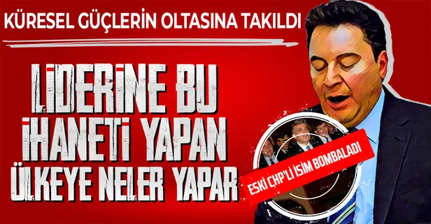 Eski CHP'li Yılmaz Ateş'ten 'ihanet' itirafı yapan Ali Babacan'a tepki: Liderine bunu yapan ülkeye ne yapmaz ki?