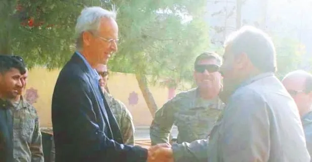 ABD’nin özel temsilcisi PKK’lı teröristleri ziyaret etti