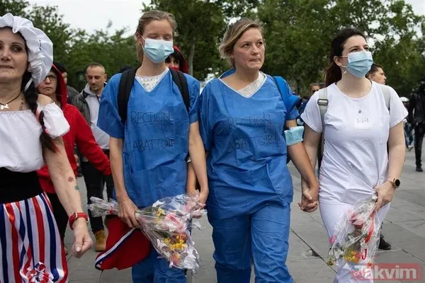 Fransa'da zorunlu aşı sokakları karıştırdı! Ortalık yangın yeri - 8