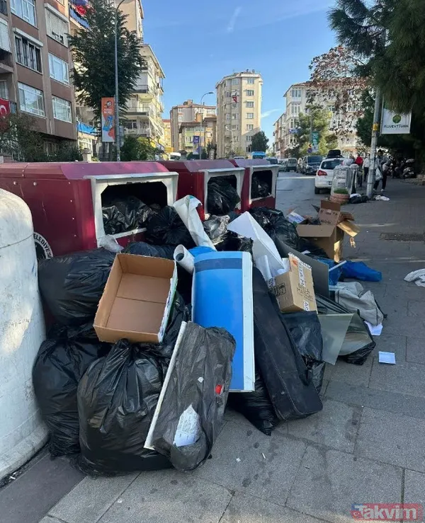 CHP'li belediyelerdeki işçiler greve gitti! İstanbul'da 90 esintileri Kartal'da çöp dağları: "Nefes alamıyoruz, mikrop soluyoruz" - 15