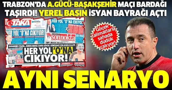 Trabzonspor Da Ankaragucu Basaksehir Maci Bardagi Tasirdi Yerel Basin Isyan Bayragi Acti Takvim