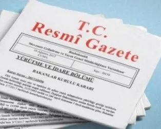 Atama kararları Resmi Gazete’de yayımlandı