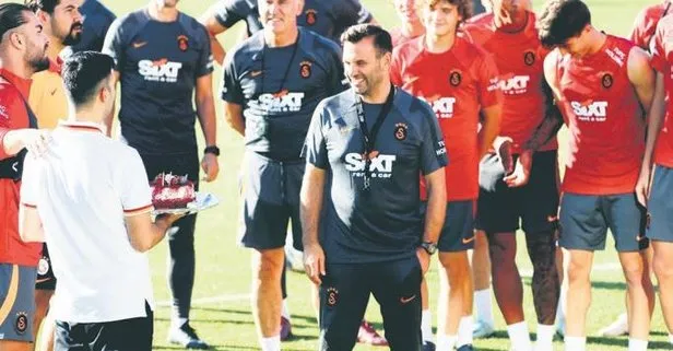 Galatasaray Teknik Direktörü Okan Buruk neşteri vuruyor! | Spor haberleri