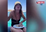 Pelin Karahan'dan tatil paylaşımı! Siyah bikinislyle sosyal medyayı yaktı kavurdu