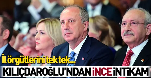 Kılıçdaroğlu, İnce’ye destek veren il örgütlerini cezalandırdı