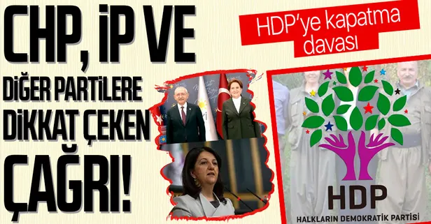 HDP'ye kapatma davası! Sabah Gazetesi Yazarı Mahmut Övür'den CHP, İYİ Parti ve diğer partilere çağrı