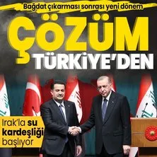 Başkan Erdoğan’ın Bağdat çıkarması sonrası yeni dönem! Irak’taki su krizine çözüm Türkiye’den