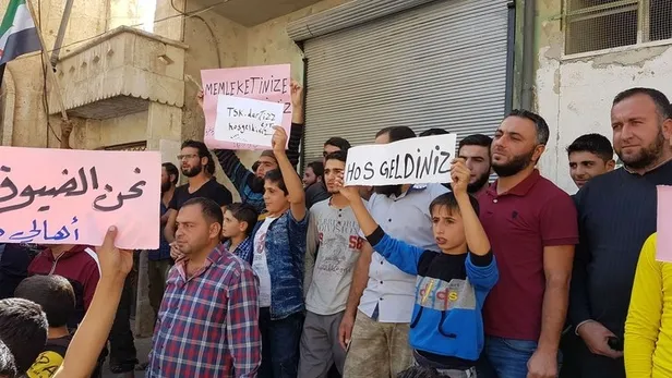 İdlib'de Türk askerine sevgi gösterileri sürüyor-10