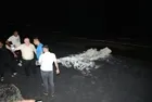 Samsun sahilinde şüpheli toz maddeler kıyıya vurdu