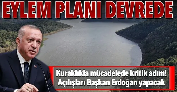 Başkan Erdoğan Türkiye genelinde 25 yeraltı barajını açacak! Kuraklık Eylem Planı devreye girdi