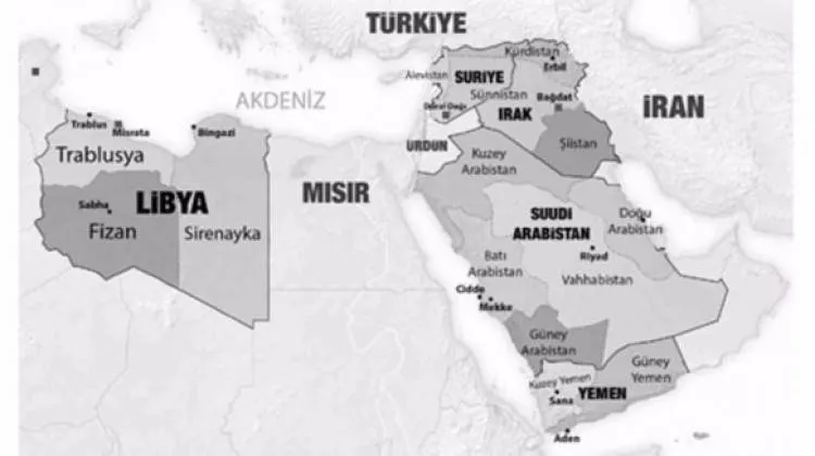 Kirli plan! 5 ülkeyi 14 devlete böldüler!