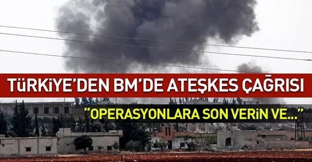 Son dakika... Türkiye’nin BM Daimi Temsilcisi’nden ateşkes çağrısı