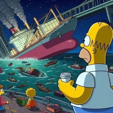 Simpsonlar geleceği bir kez daha gördü! Dünya Kupası’ndan COVID’e Titan’ın batışından Baltimore’daki köprünün yıkılışına... Bu kaçıncı kehanet?