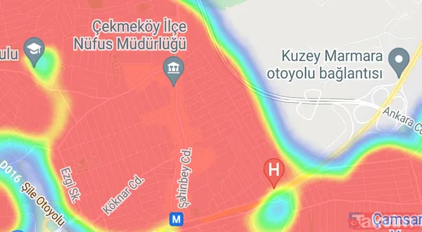 İlçe ilçe İstanbul'un koronavirüs vaka haritası! Bağcılar, Fatih, Üsküdar, Güngören, Ümraniye, Zeytinburnu, Bakırköy... - 19