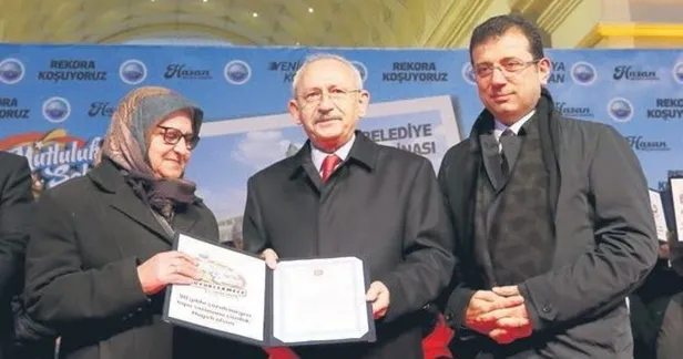 CHP'nin İstanbul adayı Ekrem İmamoğlu, Kılıçdaroğlu'nun tapu yalanını seçim vaadi yaptı-1