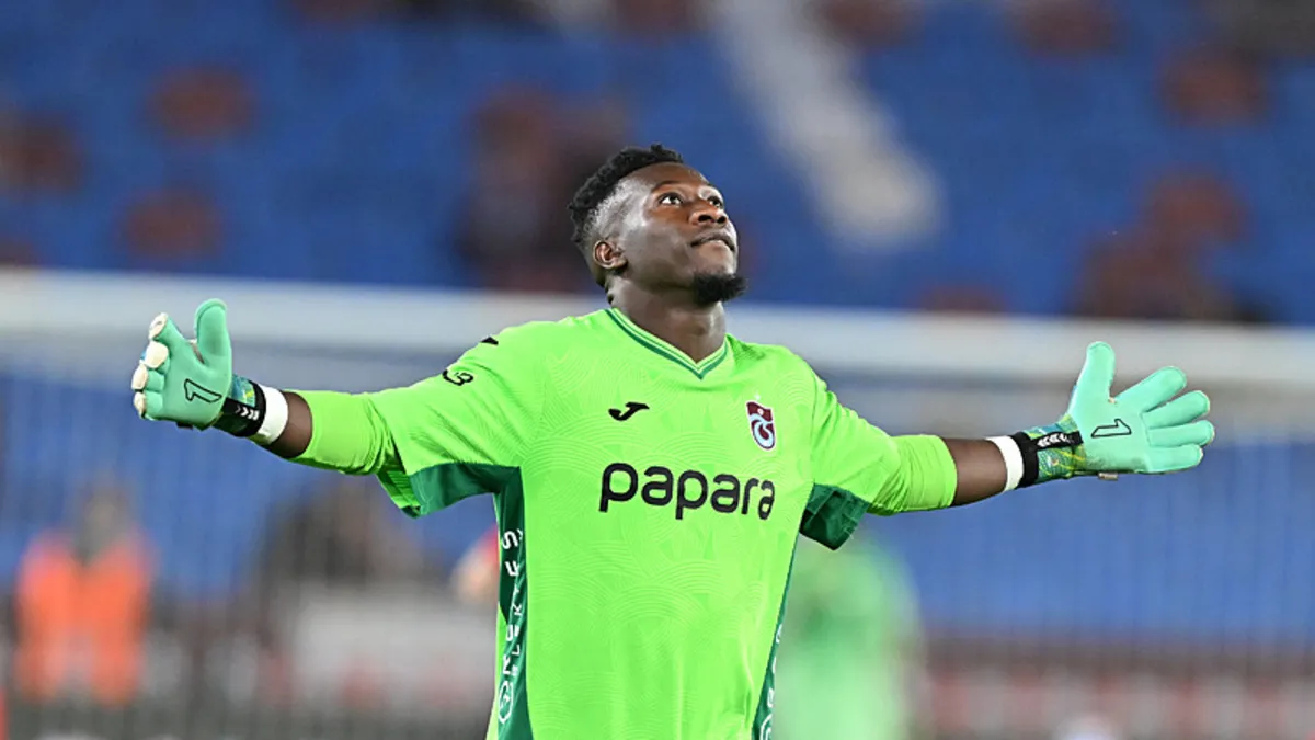 Trabzonspor'da Andre Onana Avrupa'nın gündeminde!