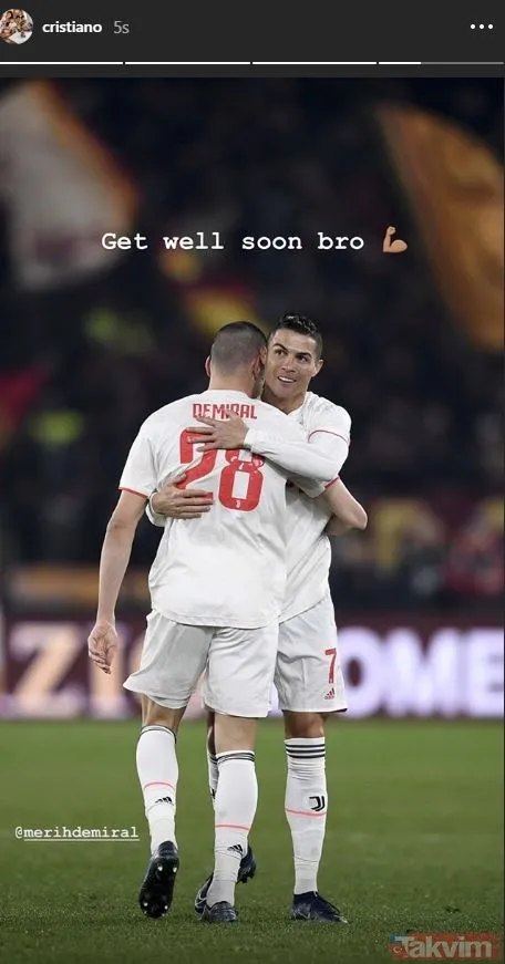 Son dakika: Merih Demiral'ın sakatlığı belli oldu | Ronaldo'dan Merih Demiral'a destek mesajı! - 5