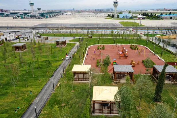 Başkan Erdoğan hizmete aldı: Atatürk Havalimanı Millet Bahçesi'nin ilk etabı açıldı! 10 bin 81 ağaç 41 bin bitki dikildi-11