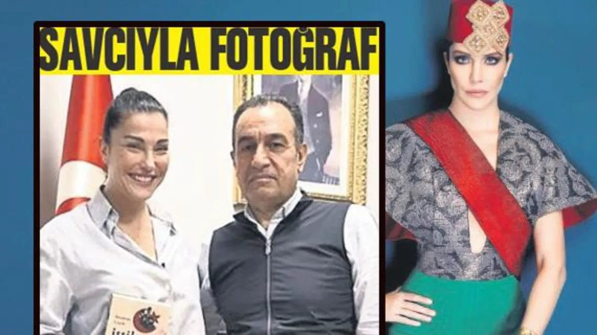 Daha önceden savcıyla çekilmiş fotoğrafını paylaşan Deniz Akkaya ifade vermiş gibi algı yarattı!